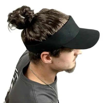 Billy Bob Man Bun Visor - billy-bob-man-bun-visor