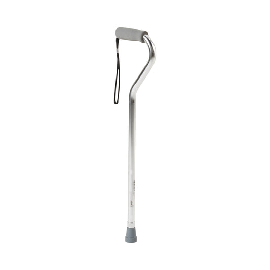 Offset Cane McKesson Aluminum 30 to 39 Inch Height Silver, Packaging Type- Each