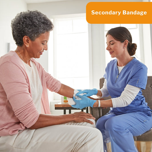 Elastic Net Retainer Dressing McKesson Tubular Elastic 7-1/2 Inch X 25 Yard (19.1 cm X 22.9 m) Size 2 White Small Hand / X-Small Arm / Leg / Foot NonSterile, Packaging Type- Box