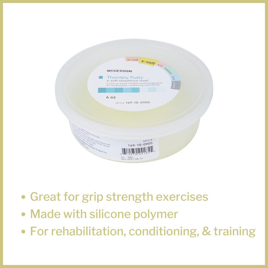 Therapy Putty McKesson X-Soft 4 oz., Packaging Type- Each