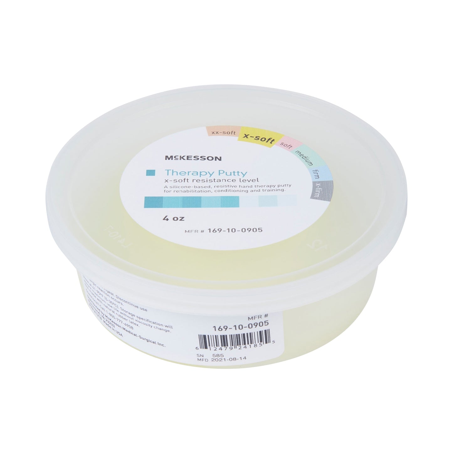 Therapy Putty McKesson X-Soft 4 oz., Packaging Type- Each