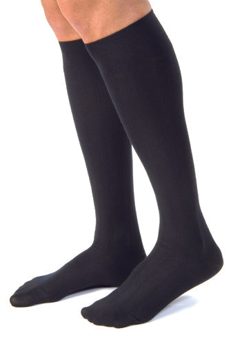 Jobst for Men Casual Medical Legwear 15-20mmHg Large Black