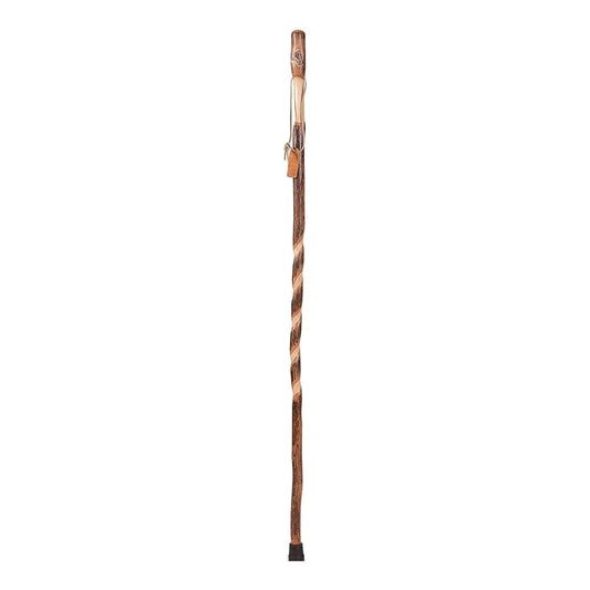 Walking Stick Brazos Twisted Wood 58 Inch Height Hickory