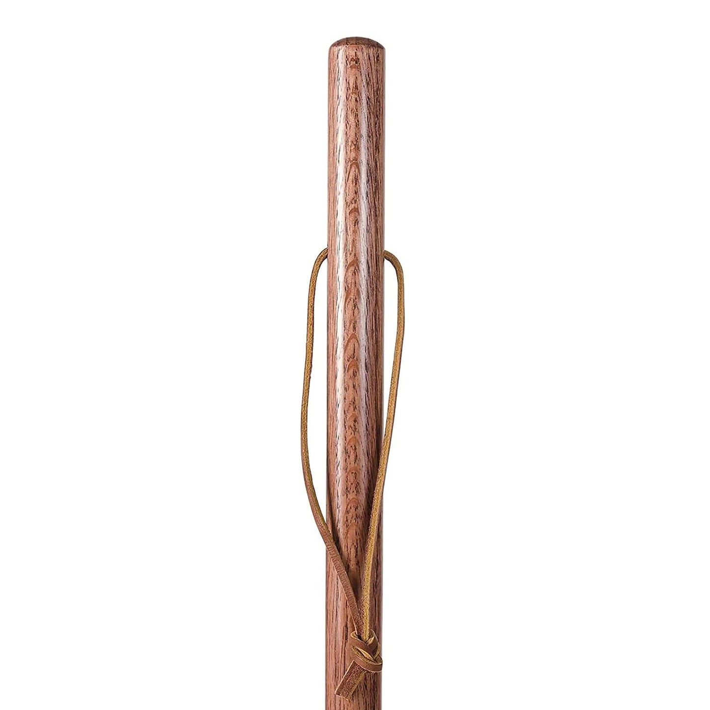 Walking Stick Brazos Twisted Backpacker Wood 55 Inch Height Red Oak