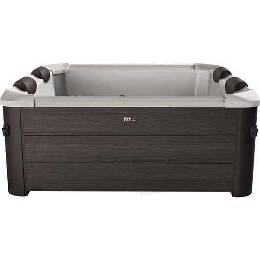 MSpa Frame Series Tribeca 6-Person Square Hot Tub with UVC and Ozone Sanitization and Air Bubble System