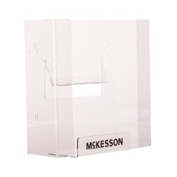Glove Box Holder McKesson Horizontal or Vertical Mounted 2-Box Capacity Clear 4 X 10 X 10-3/4 Inch Plastic, Packaging Type- Each