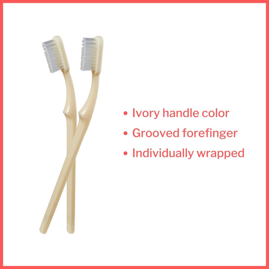 Toothbrush McKesson Ivory Adult Medium, Packaging Type- Box