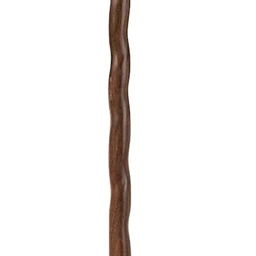 T-Handle Cane Brazos™ Twisted Wood 37 Inch Height Walnut