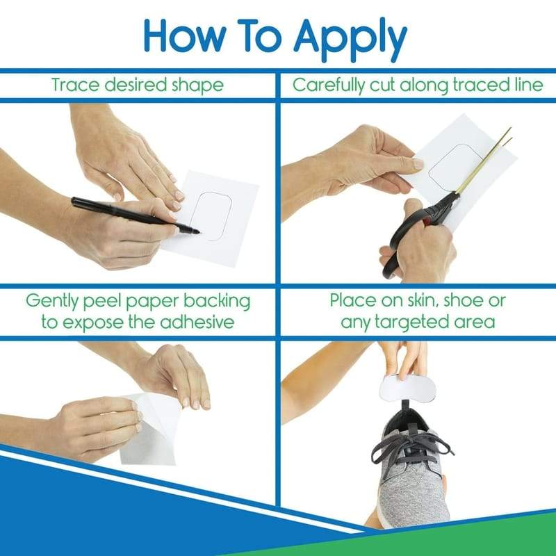 Moleskin Pads - moleskin-bandage