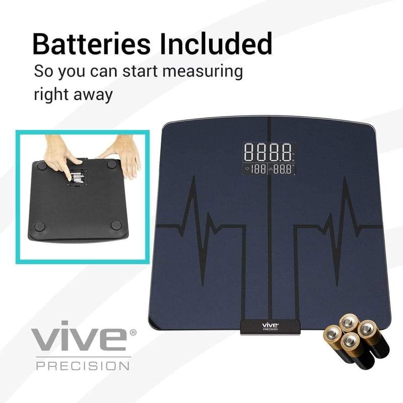 Digital Heart Rate Scale Compatible with Smart Devices - heart-rate-ito-scales