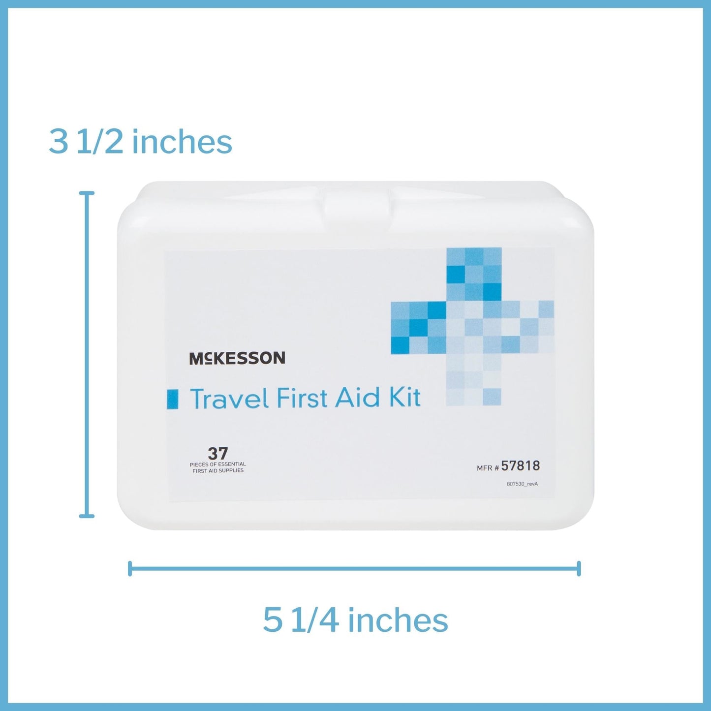 Travel First Aid Kit McKesson, Packaging Type- Each