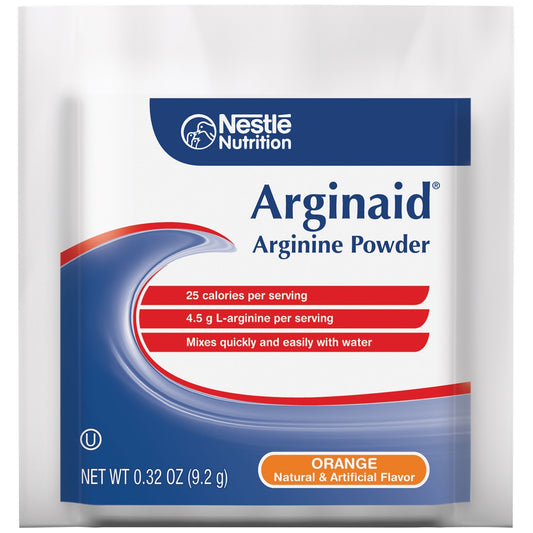 Oral Supplement Arginaid Orange Flavor Powder 0.32 oz. Individual Packet, Packaging Type- Box