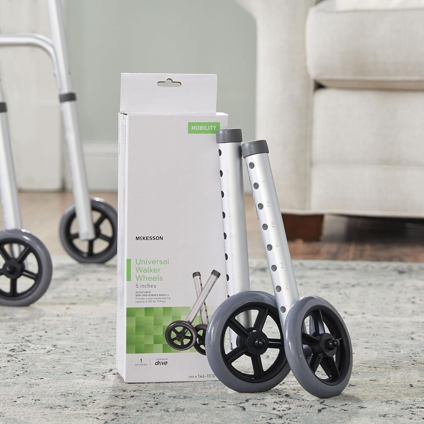McKesson Walker Wheel, Packaging Type- Case
