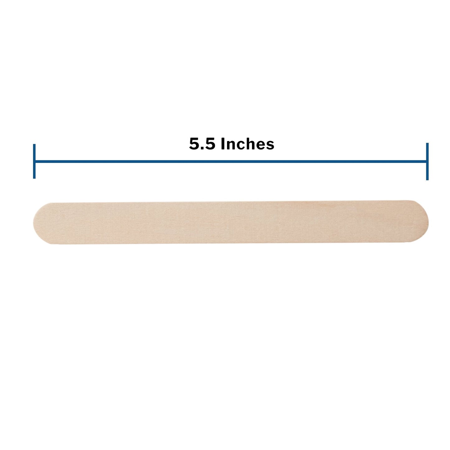 Tongue Depressor McKesson 5-1/2 Inch Length Wood Junior, Packaging Type- Each