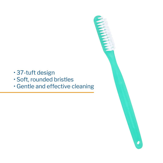 Toothbrush McKesson Green Adult Soft, Packaging Type- Box