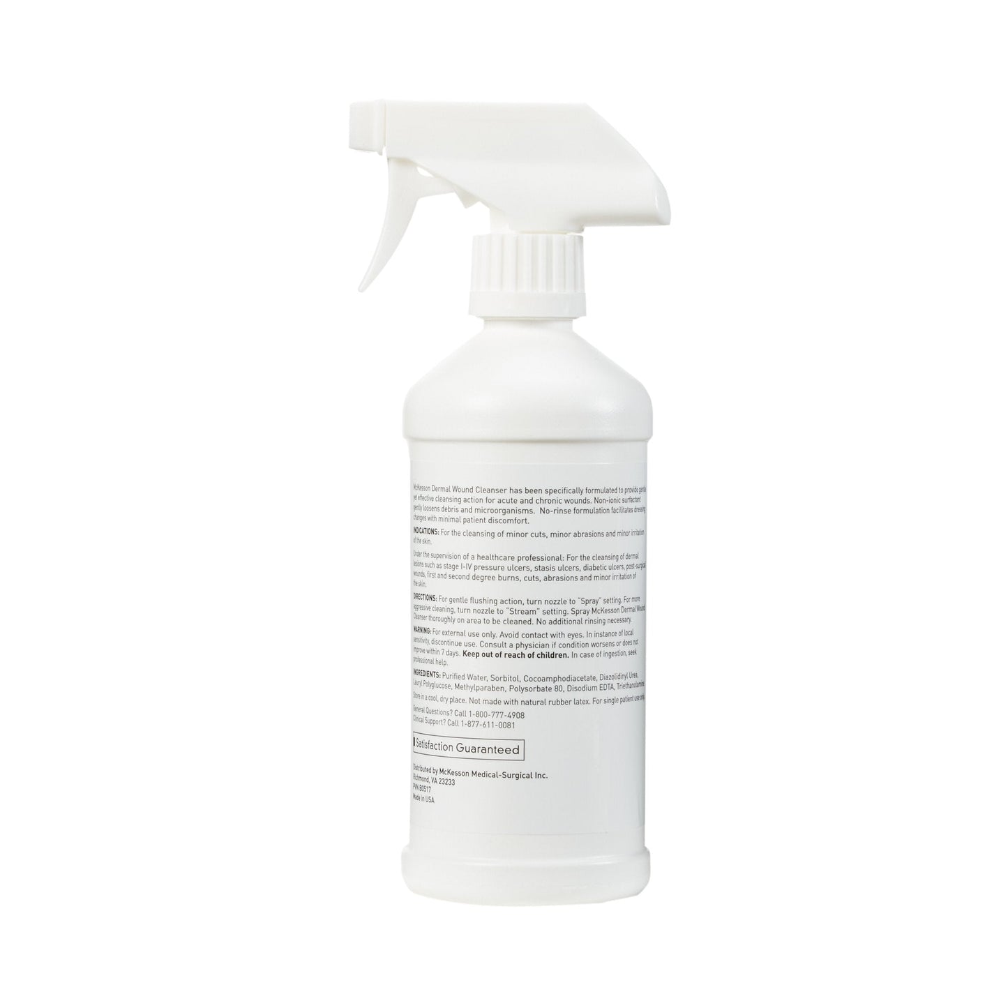 Wound Cleanser McKesson 16 oz. Spray Bottle NonSterile, Packaging Type- Each