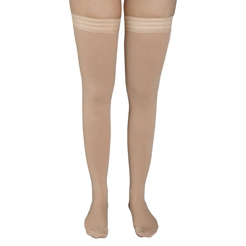 Firm Surg Weight Stkngs XLarge 20-30mmHg Thigh StayUp Top CT