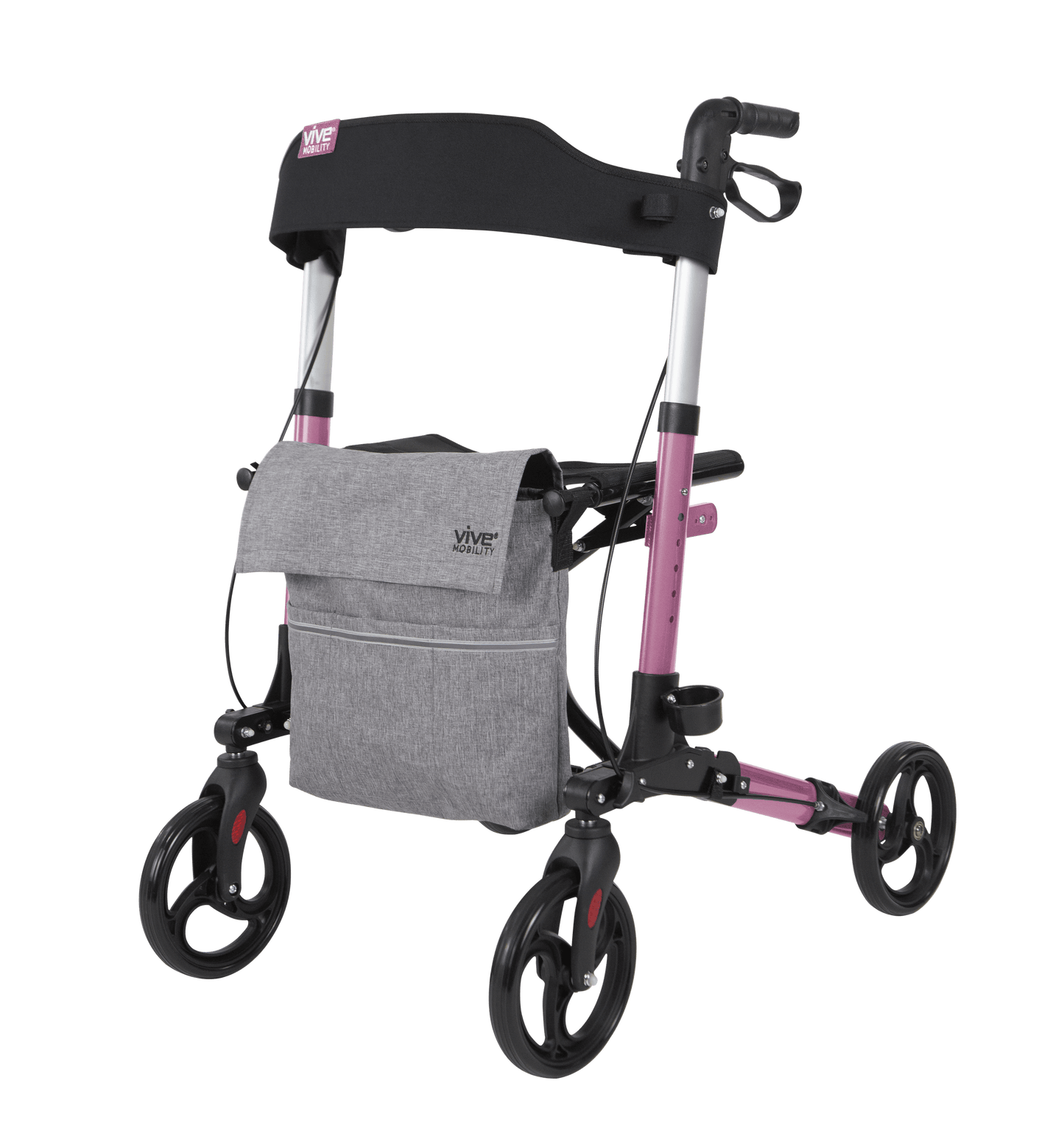 Walker Rollator - Lightweight Foldable Walking Transport - rollator-walker