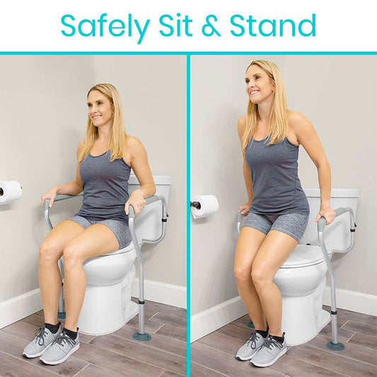 Toilet Safety Rail - toilet-safety-frame