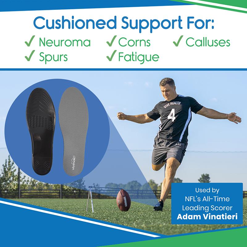 ViveSole - Full Length Gel - Men's - gel-insoles