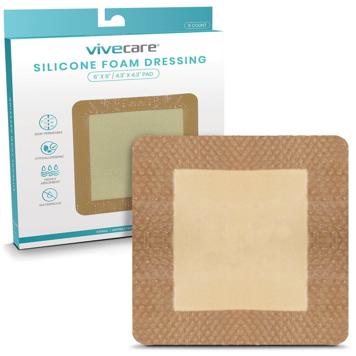 Silicone Foam Dressing - adhesive-bordered-foam-dressing-sterile