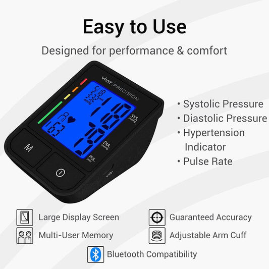 Compact Blood Pressure Monitor - blood-pressure-monitor-model-bt-s