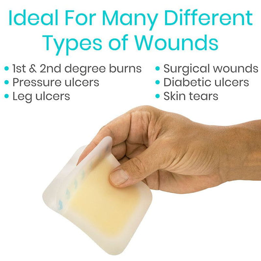 Hydrocolloid Bordered Dressing - Large - hydrocolloid-bordered-dressing
