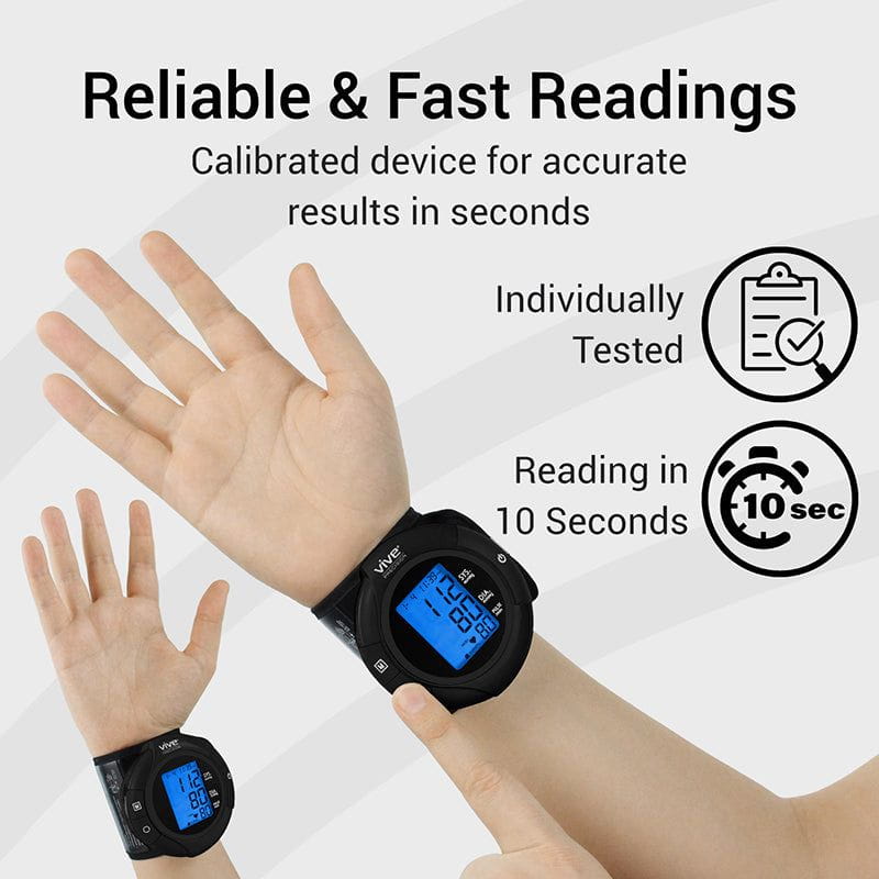 Wrist Blood Pressure Monitor Model: BT-V - wrist-blood-pressure-monitor-model-bt-v