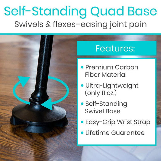 Carbon Fiber Standing Cane - carbon-fiber-standing-cane