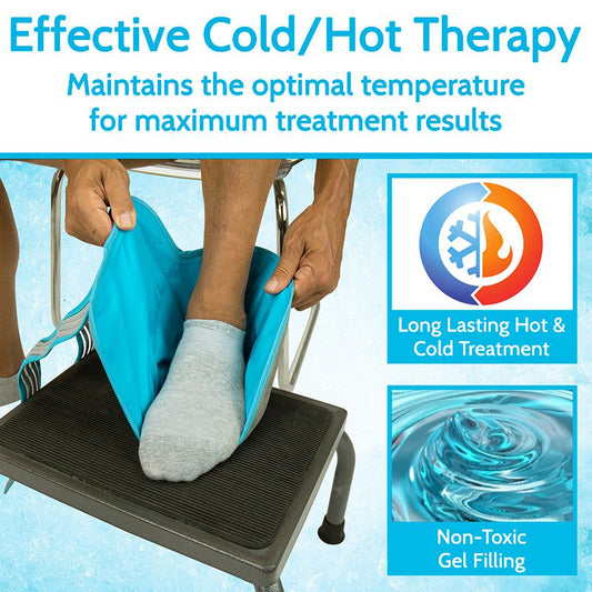 Dual Strap Ankle Ice Pack - dual-strap-ankle-ice-pack