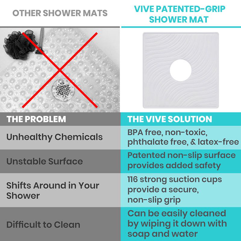 22" x 22" Shower Mat - shower-mat