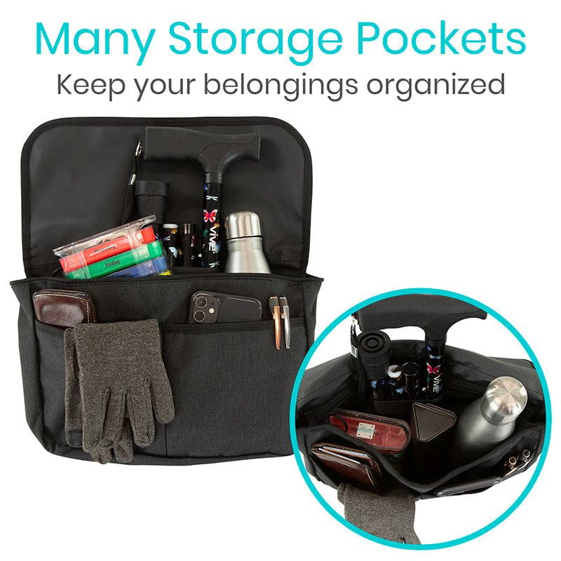 Mobility Side Bag - wheelchair-side-bag