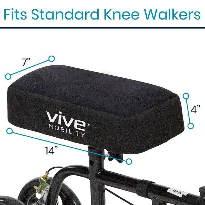 Memory Foam Knee Walker Pad - knee-scooter-pad-cover