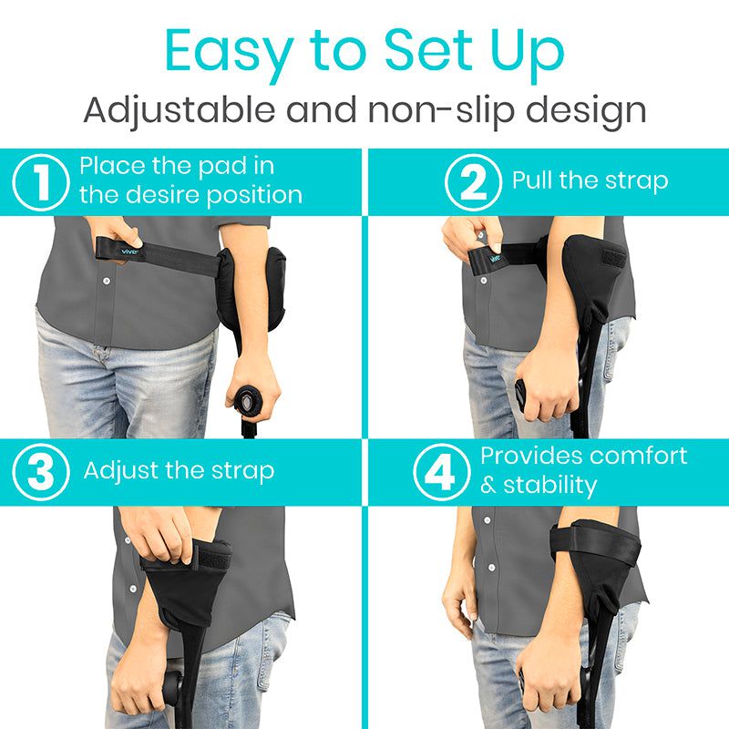 Forearm Crutch Pads - forearm-crutch-pads