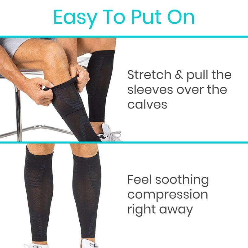 Calf Compression Sleeve - Pain & Swelling Relief - calf-compression-sleeve