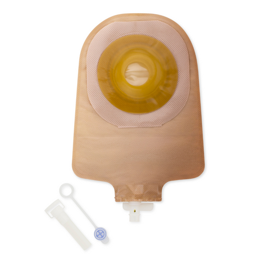 Urostomy Pouch Premier One-Piece System 9 Inch Length 7/8 Inch Stoma Drainable, Packaging Type- Box