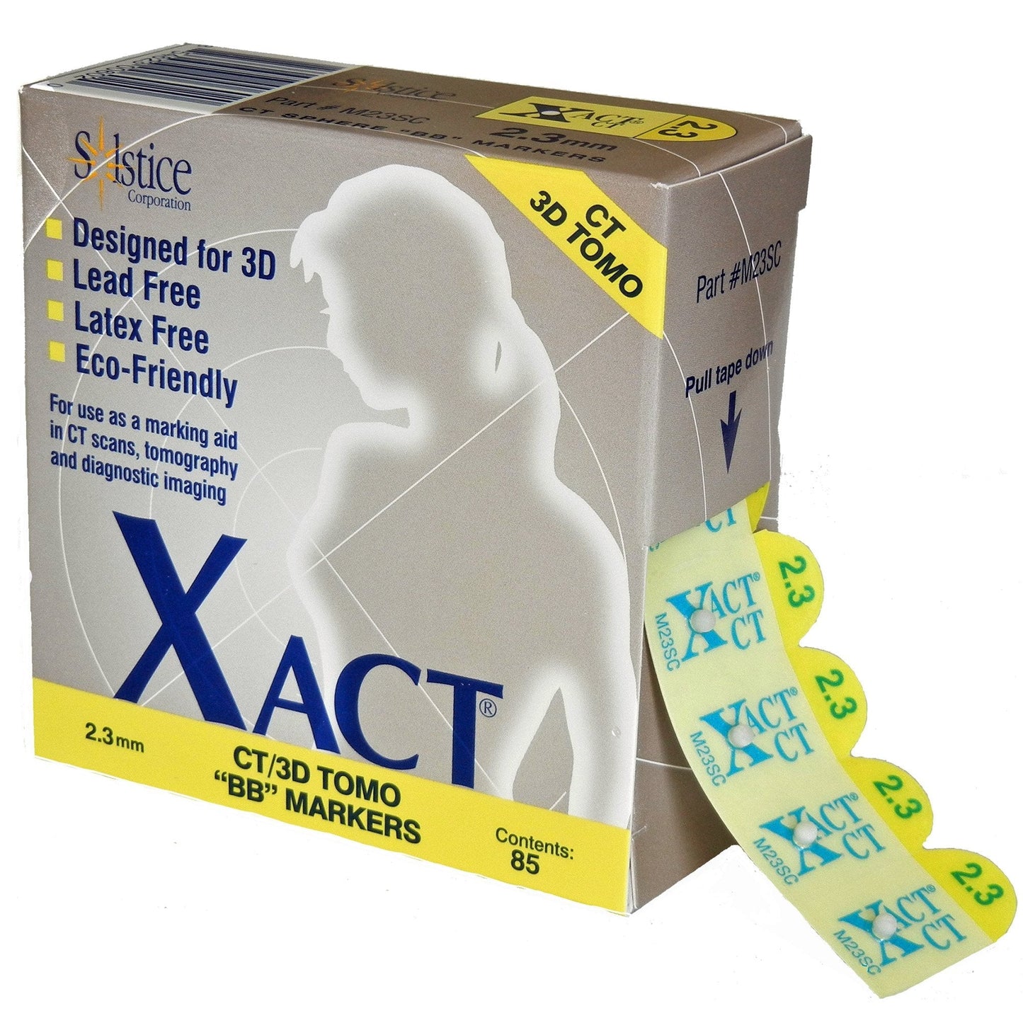Radiology Skin Marker Xact, Packaging Type- Box