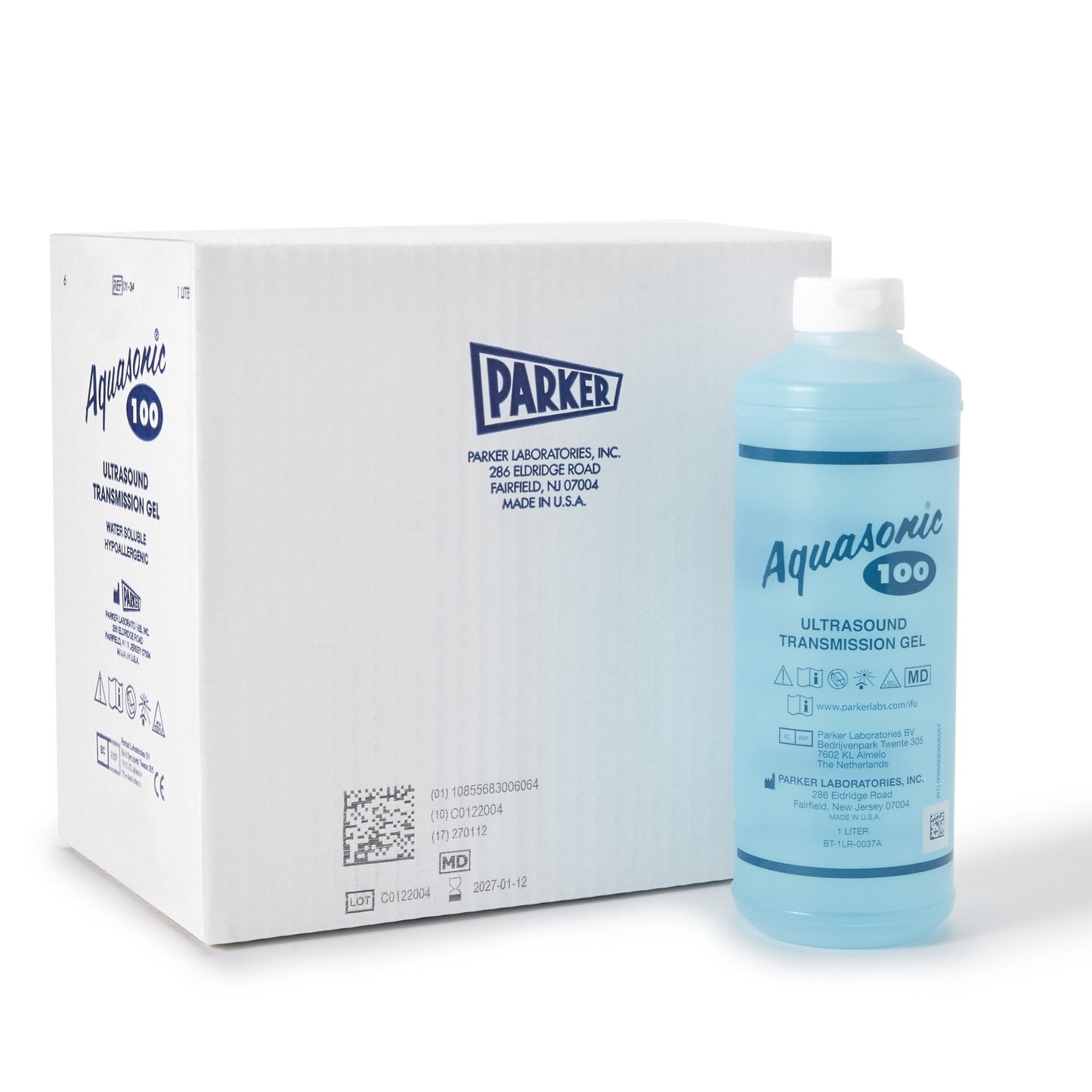 Ultrasound Gel Aquasonic High Viscosity 1 Liter Bottle NonSterile, Packaging Type- Box