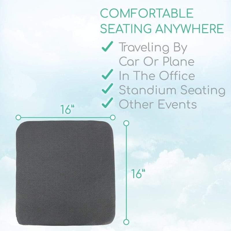 Honeycomb Gel Seat Cushions - Cars, Office & Wheelchairs - gel-seat-cushion