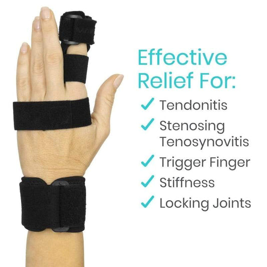 Extended Trigger Finger Splint - Beige - trigger-finger-brace