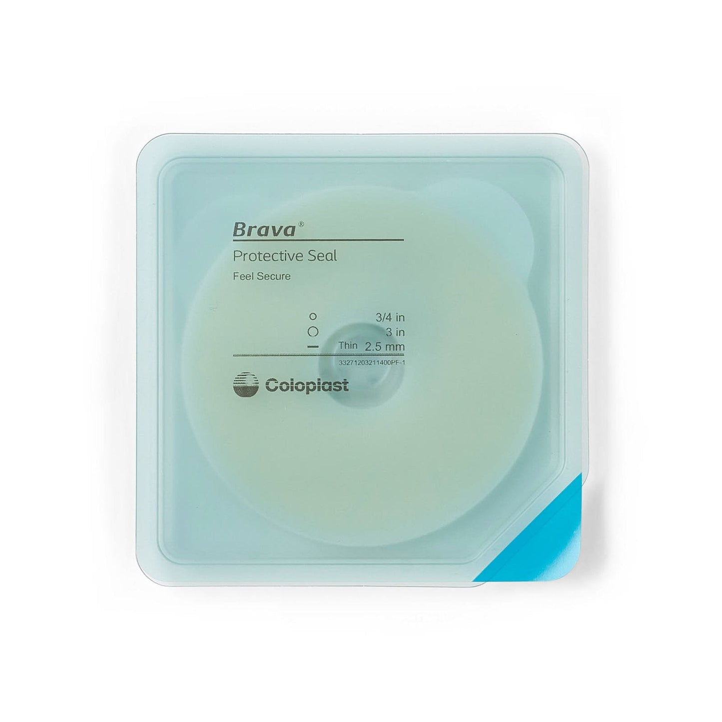 Ostomy Seal Brava Thin 3/4 Inch (18mm) Stoma 3 Inch (76 mm), Packaging Type- Box