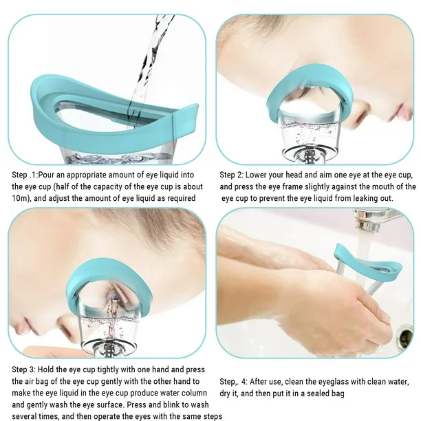 ClarityFlow™ Eye Rinse Kit – Instant Relief for Tired, Dry Eyes
