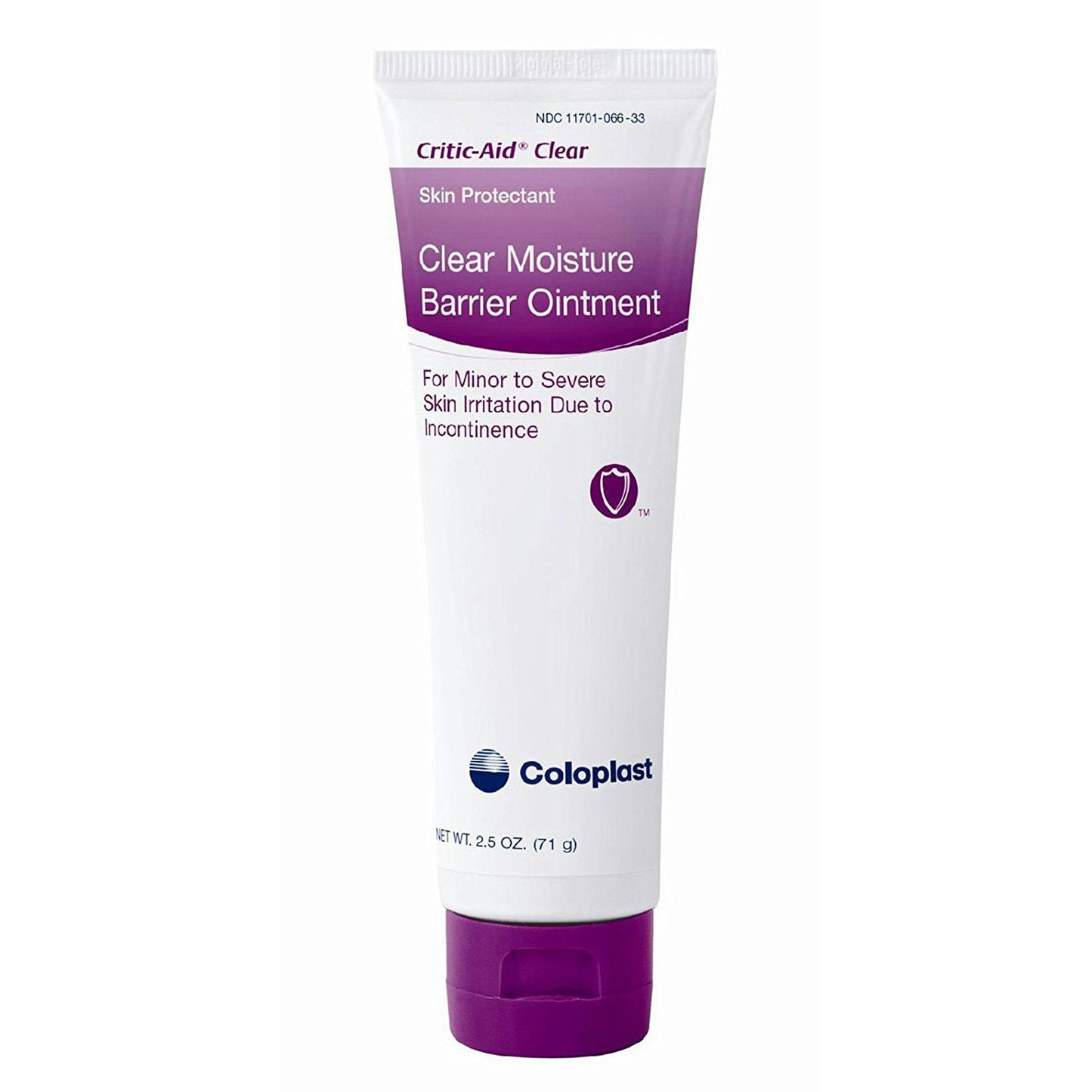 Skin Protectant Critic-Aid Clear 2.5 oz. Tube Scented Ointment CHG Compatible, Packaging Type- Each
