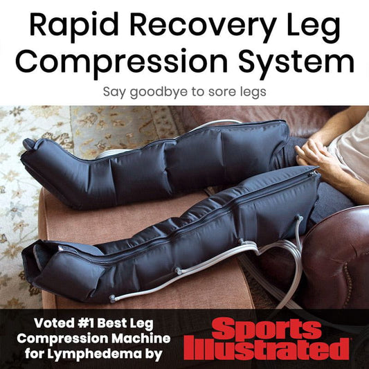 Leg Compression Machine - Sequential Pump Device For Recovery, Swelling and Pain Relief - sequential-compression-device