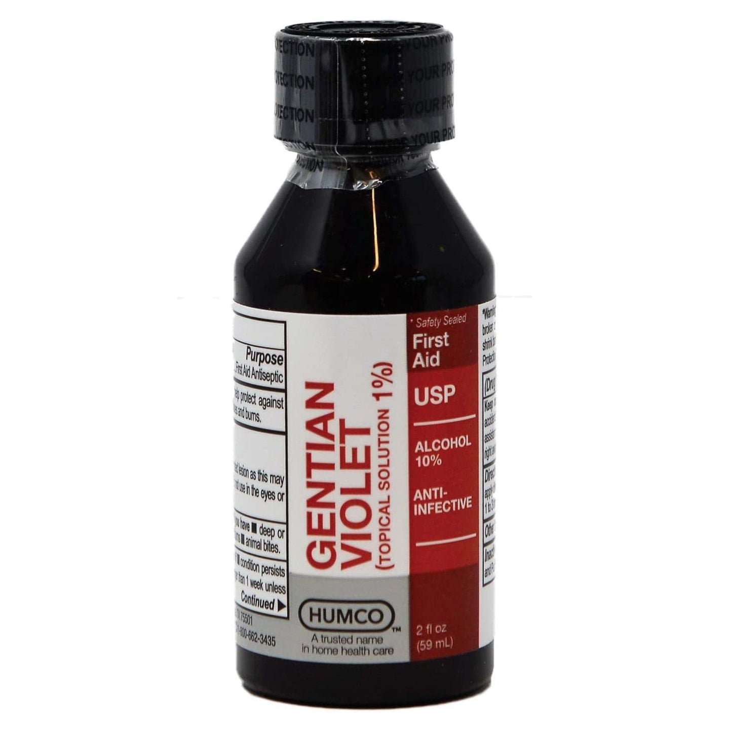 First Aid Antibiotic Humco™ Topical Liquid 2 oz. Bottle, Packaging Type- Each
