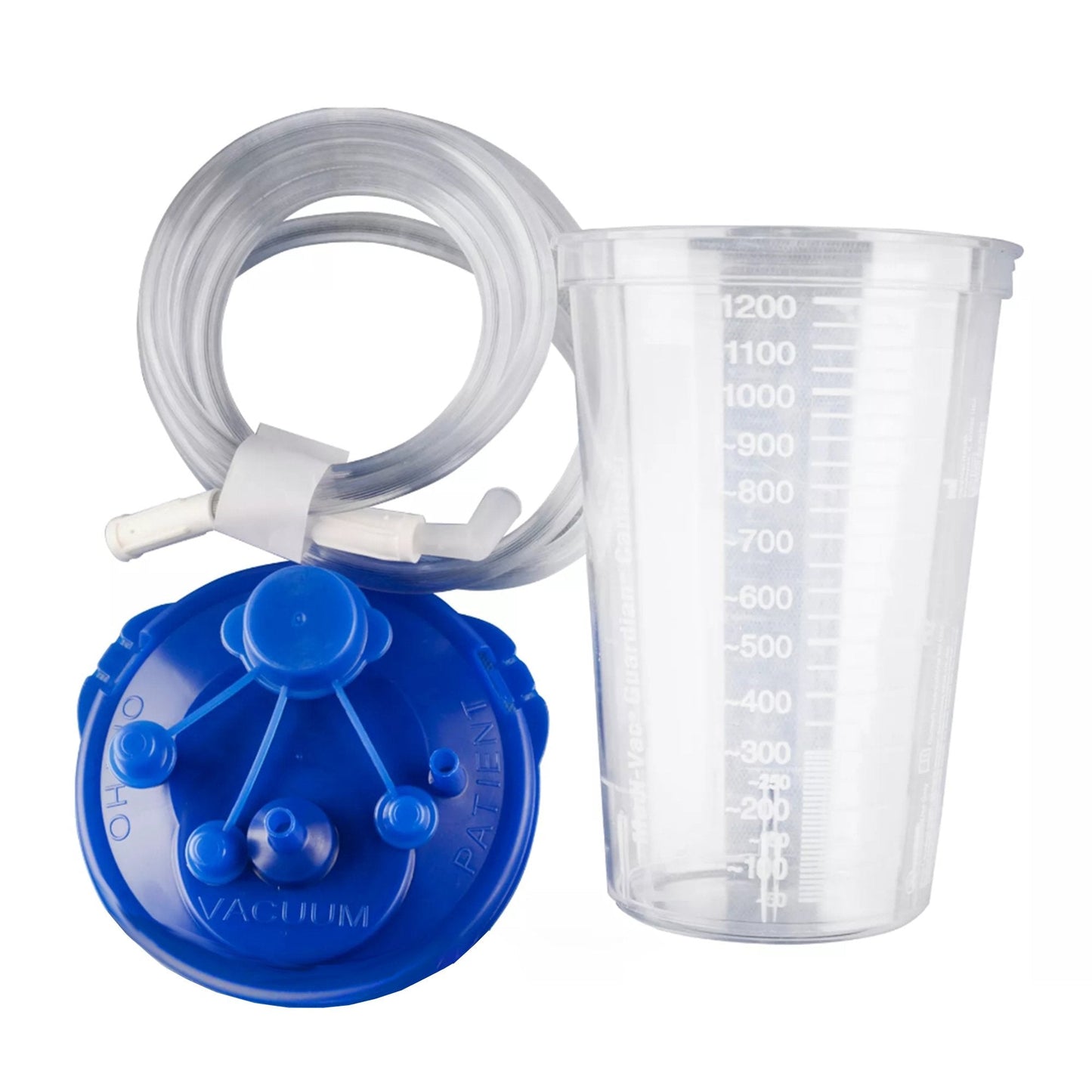Rigid Suction Canister Kit Medi-Vac Guardian 1200 mL Sealing Lid, Packaging Type- Each