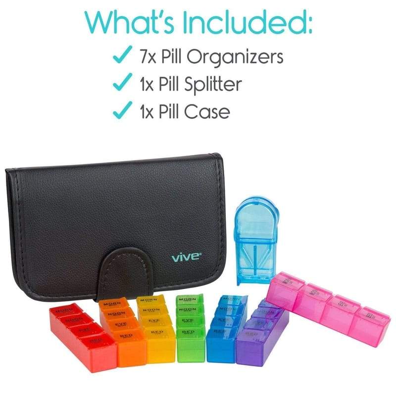 Travel Pill Organizer - pill-organizer-splitter