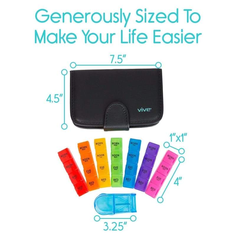Travel Pill Organizer - pill-organizer-splitter