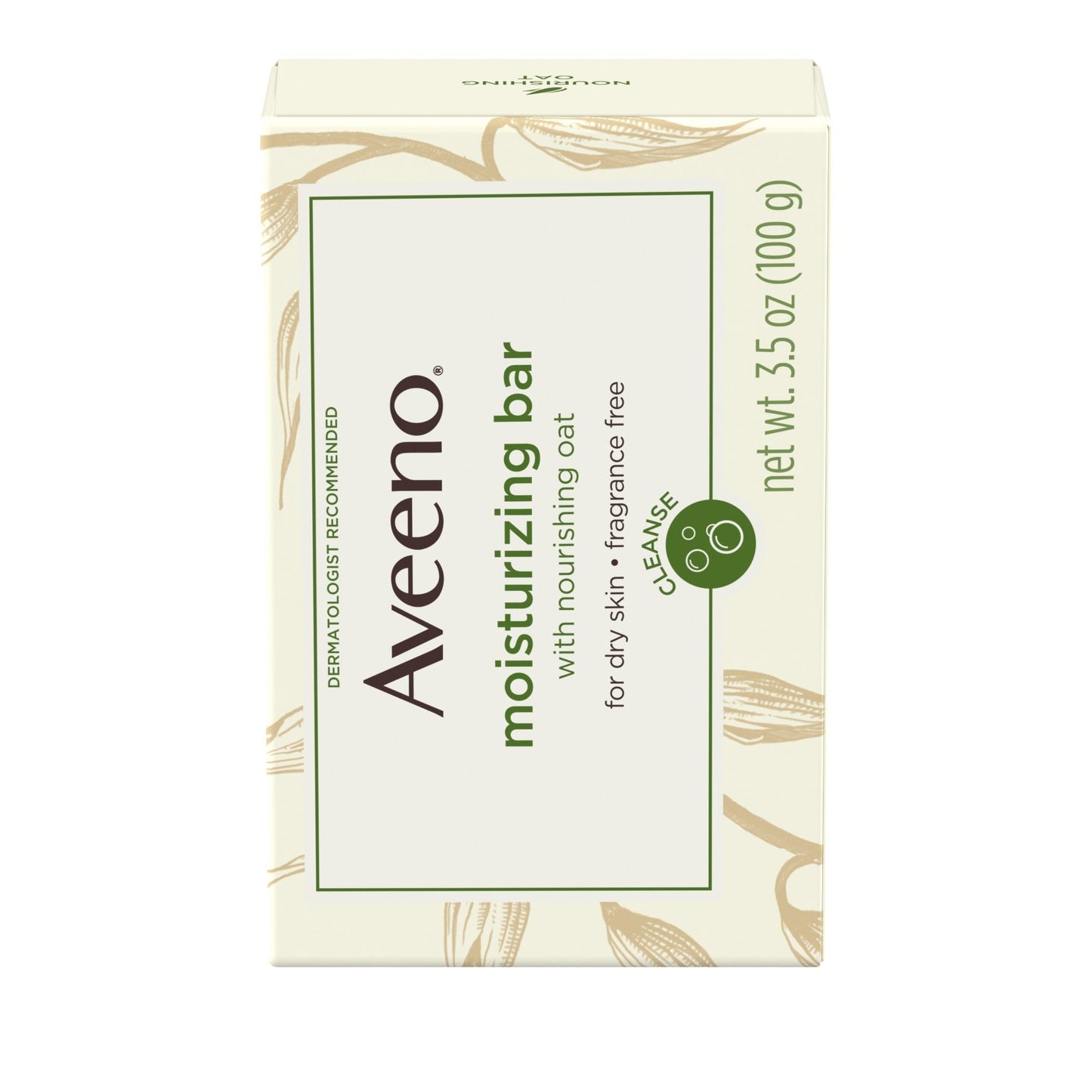 Soap Aveeno Bar 3.5 oz. Individually Wrapped Unscented, Pack of 12