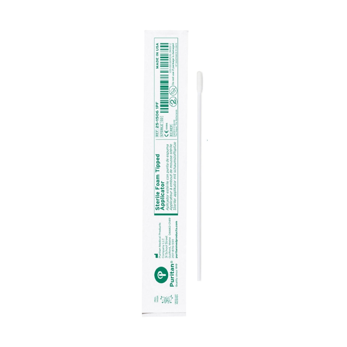 Puritan Specimen Collection Swab 6 Inch 6 Inch Length Sterile, Packaging Type- Box